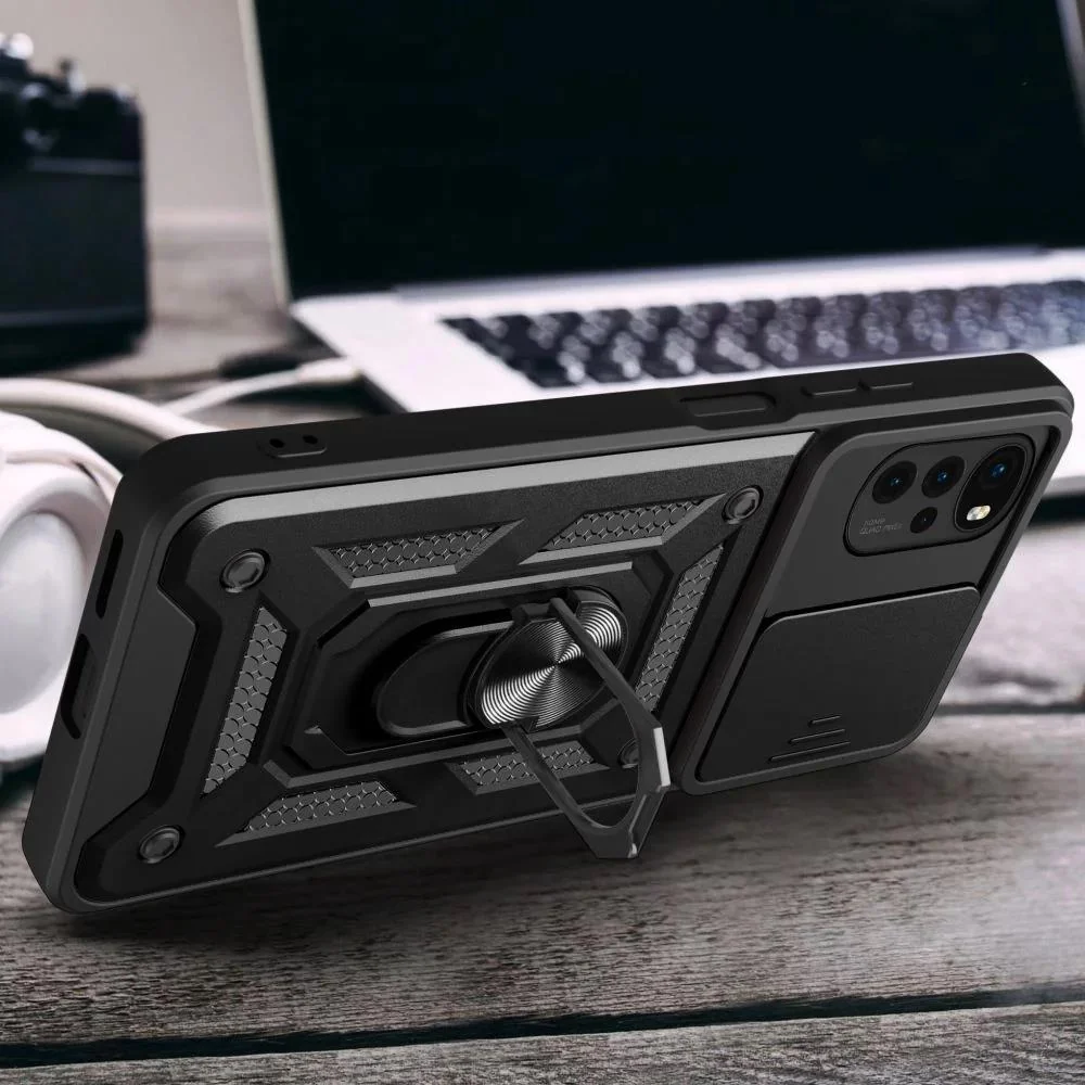 Hybrid Armor Camshield pre Motorola Moto G22/Moto G4 Pl Puzdro s krytom fotoapa