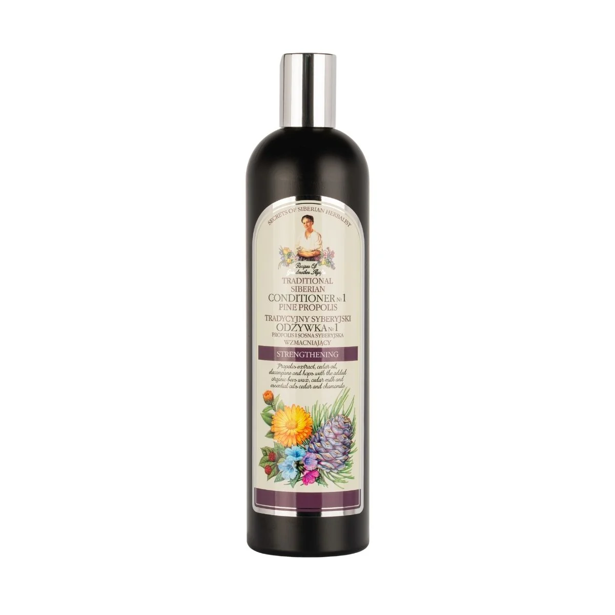 Kondicionér na vlasy №1 – borovicový propolis - 550 ml - Babička Agafia