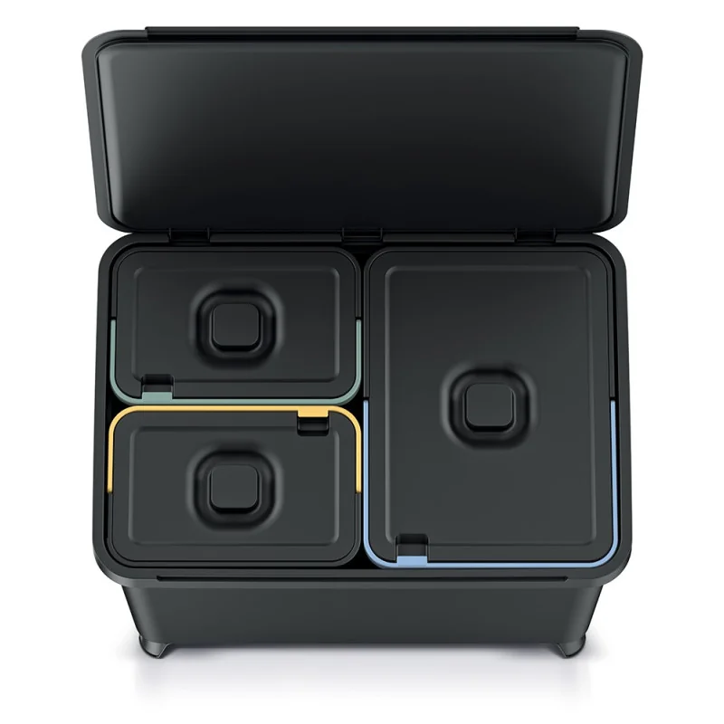 Prosperplast Odpadkový kôš SYSTEMA 1x23l + 2x10l čierny SYSTEMA 1x23l + 2x10l čierny NKS60W3-S411