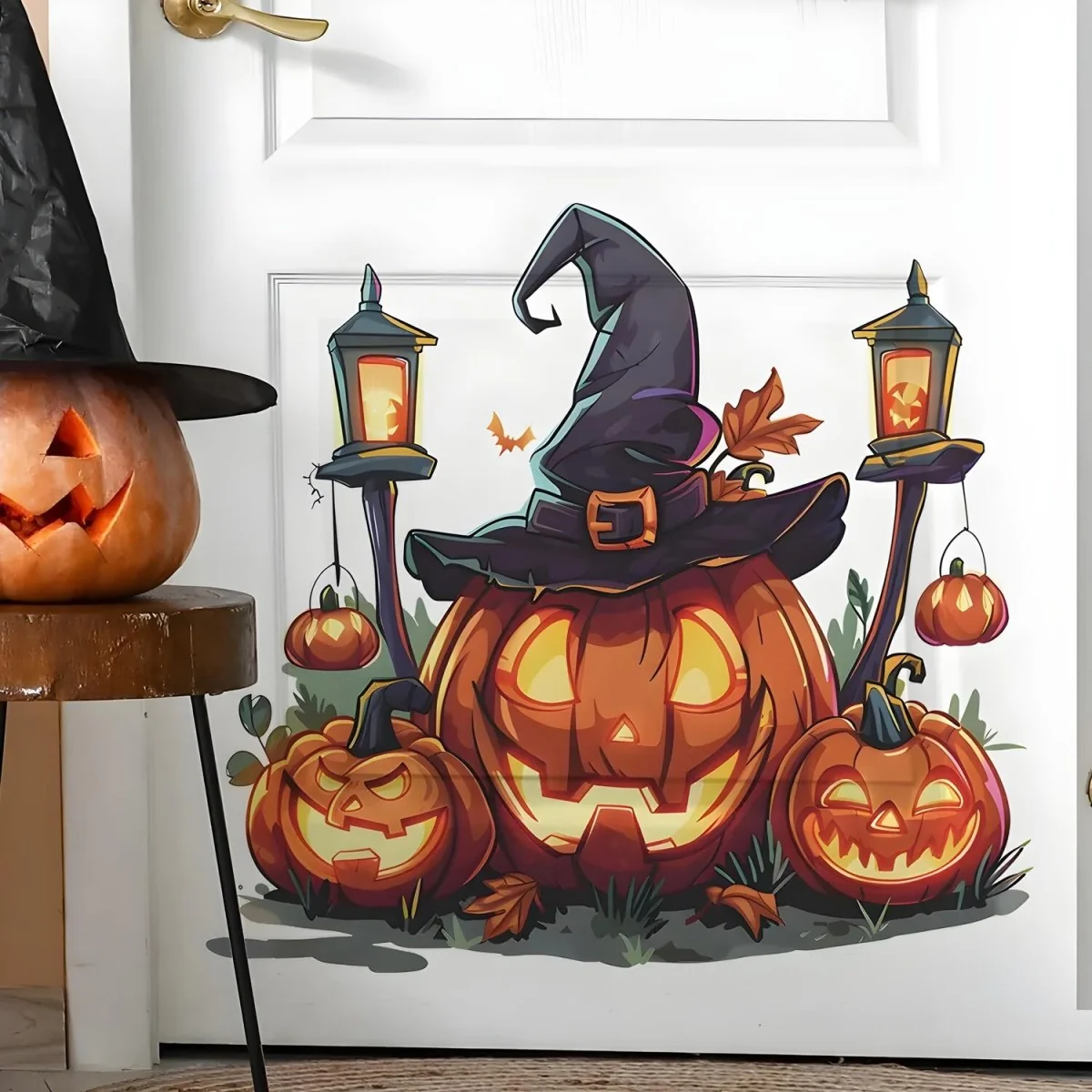 Veselá Halloween nálepka