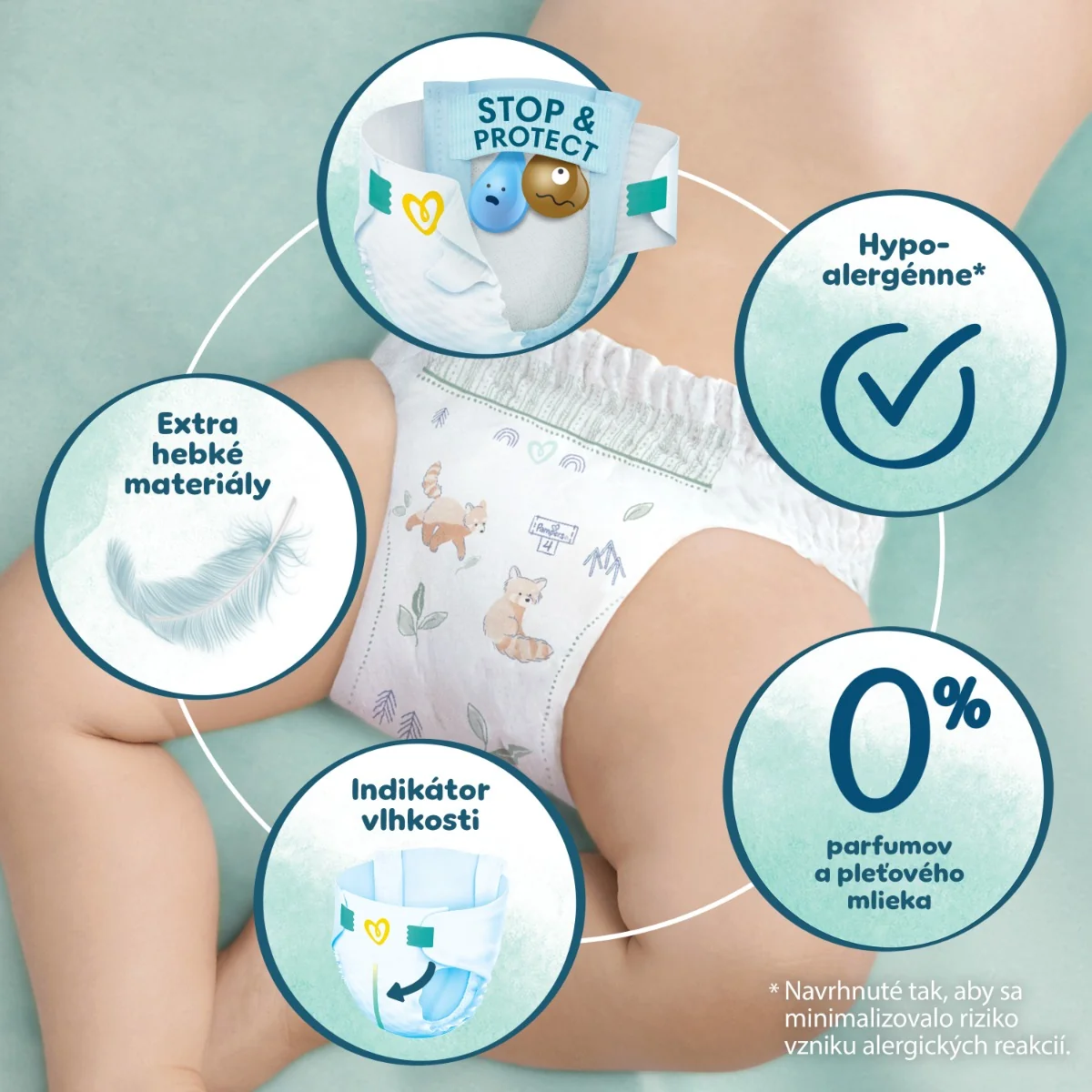 Pampers Harmonie plienky veľkosť 3, 6kg-10kg 28 ks
