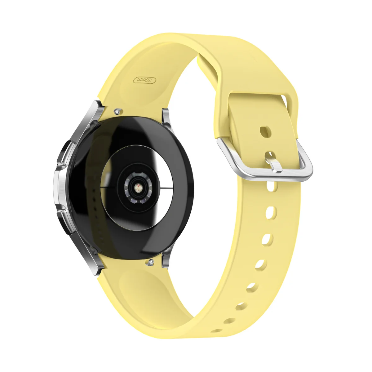 Bstrap Silicone remienok na Samsung Galaxy Watch 4 / 5 / 5 Pro / 6 yellow