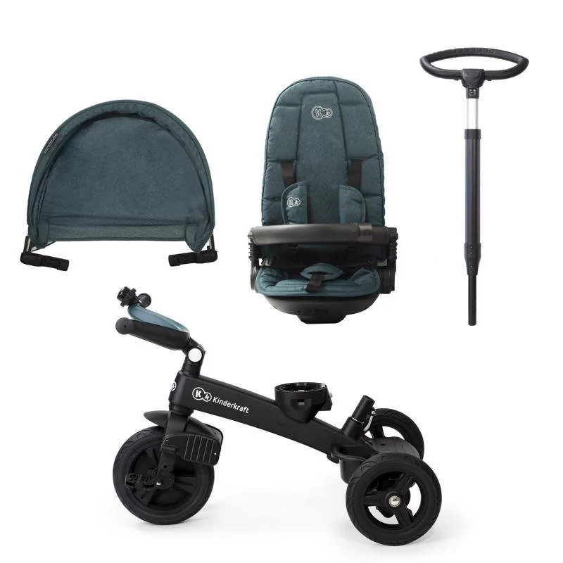 Trojkolka Easytwist Midnight Green, Premium
