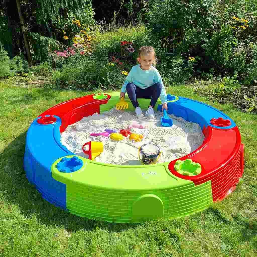 Veľké plastové skladacie pieskovisko NEW BABY CASTLE 170 cm ,