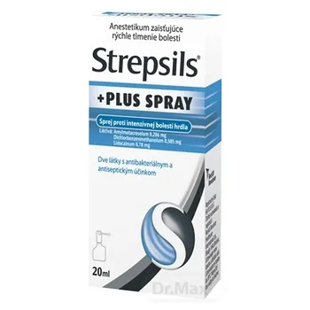 Strepsils PLUS SPRAY 1×20 ml, liek