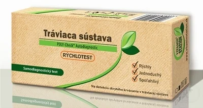 VITAMIN STATION Rýchlotest Tráviaca sústava 1×1 ks, rýchlotest tráviacej sústava