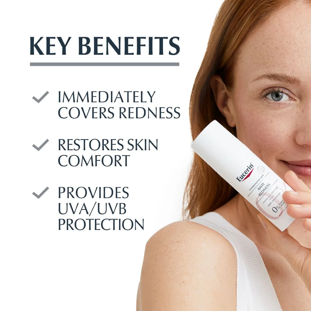 Eucerin ANTI-REDNESS neutralizujúci denný krém SPF25, pre citlivú pleť so sklonom k začervenaniu 1x50 ml