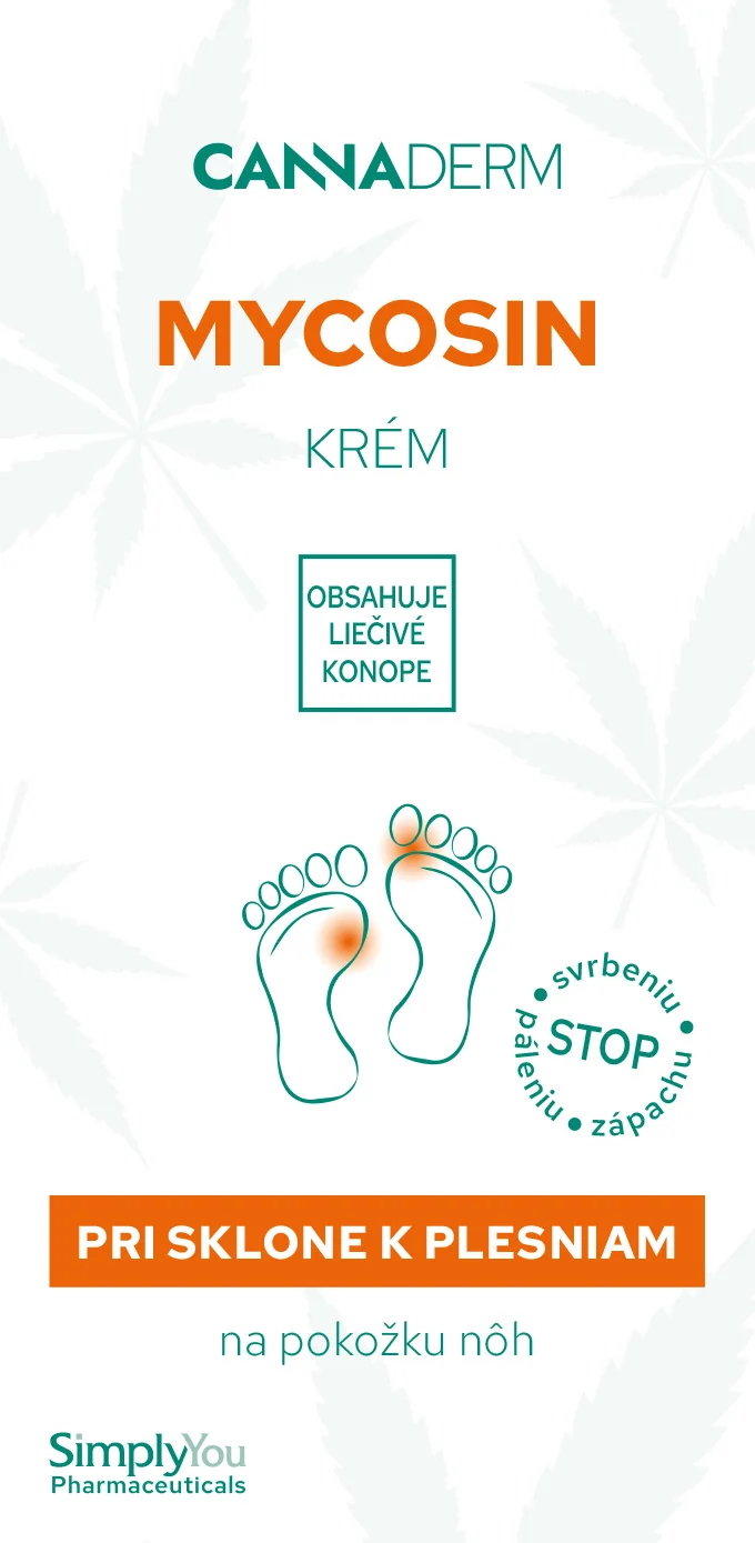 Cannaderm Mycosin krém 30 g