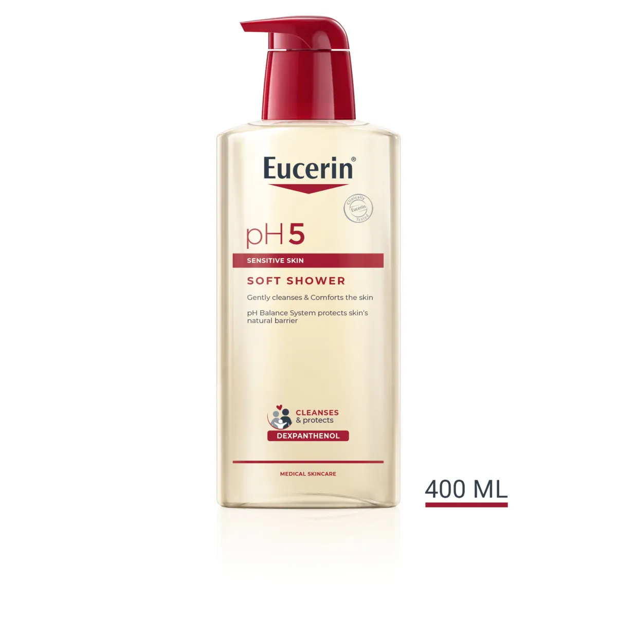 Eucerin pH5 Sprchový gél 1×400 ml, pre citlivú pokožku