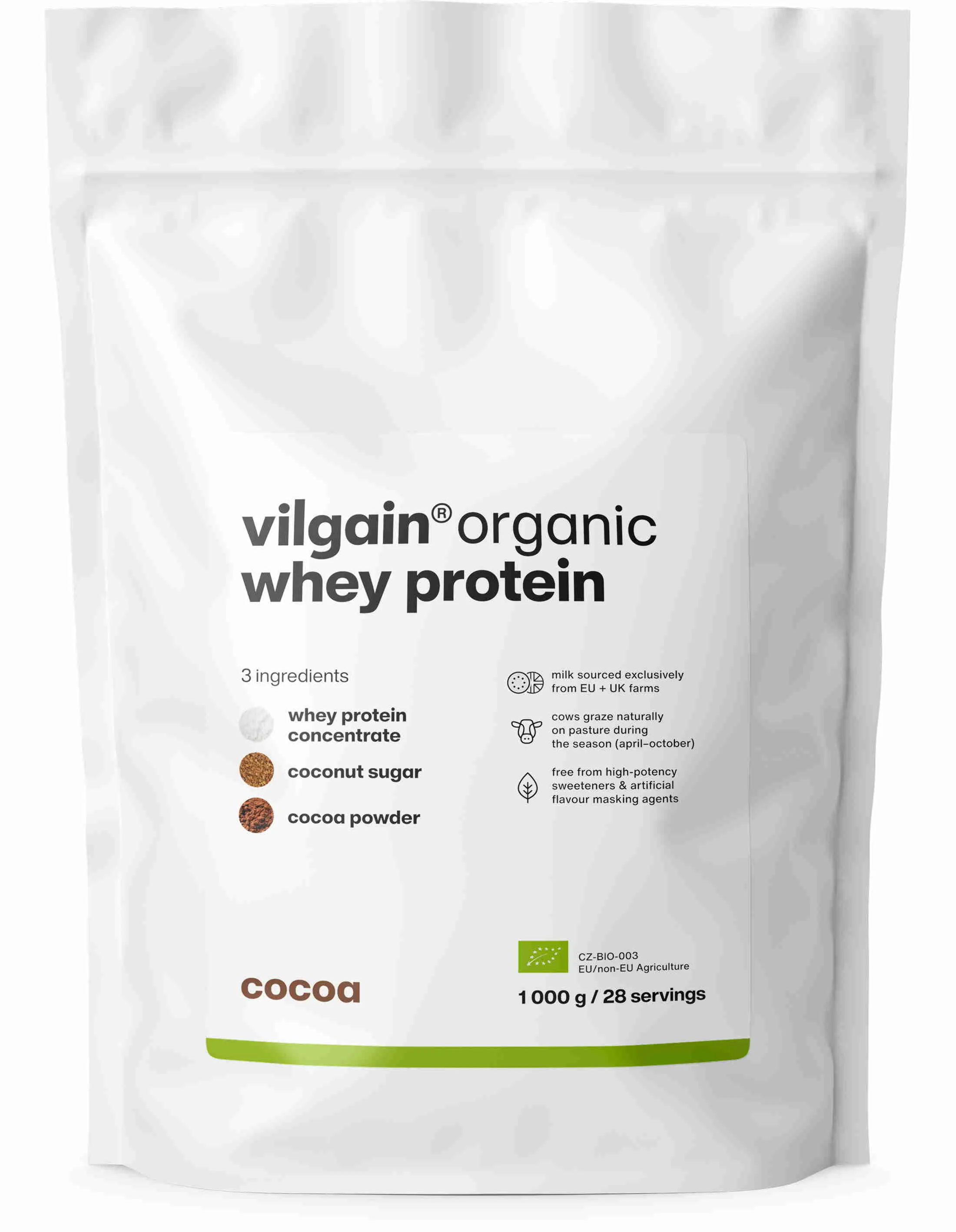 Vilgain Whey Protein kakao 1000 g