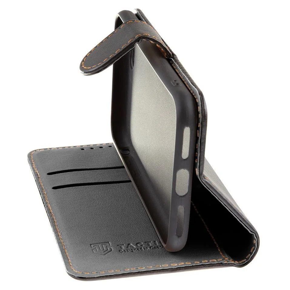 Púzdro Tactical Field Notes pre Motorola Moto G53 - Čer Elegantná ochrana pre v