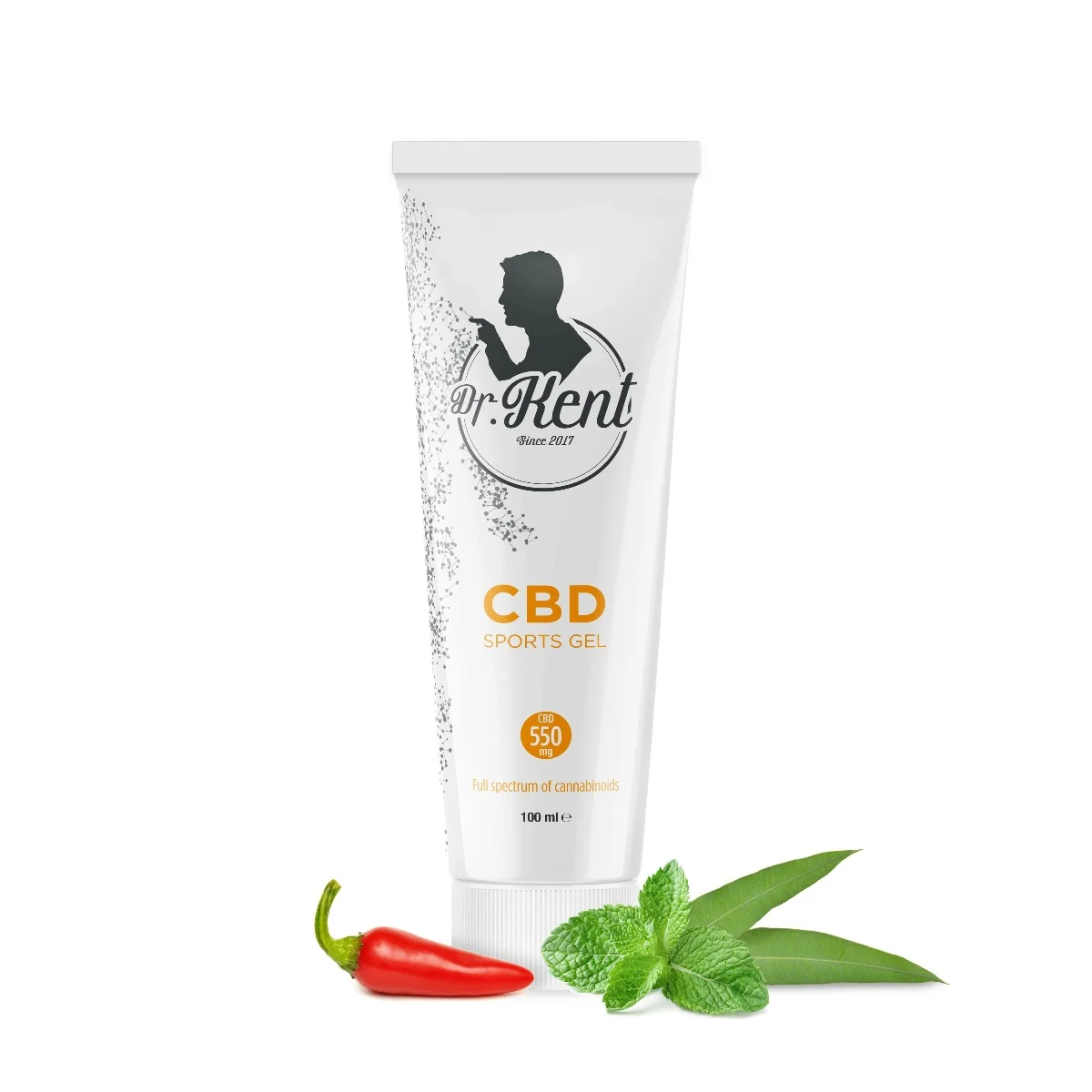 DR Kent CBD Sports Gel 1×100 ml, gél pre športovcov