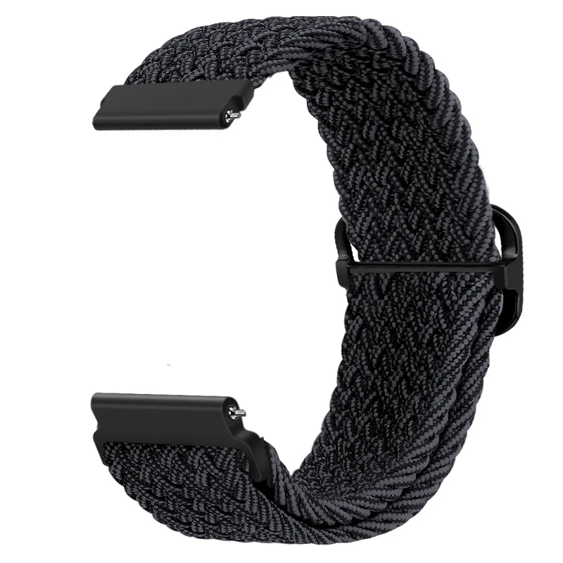 BStrap Braid Nylon remienok na Huawei Watch GT2 Pro black
