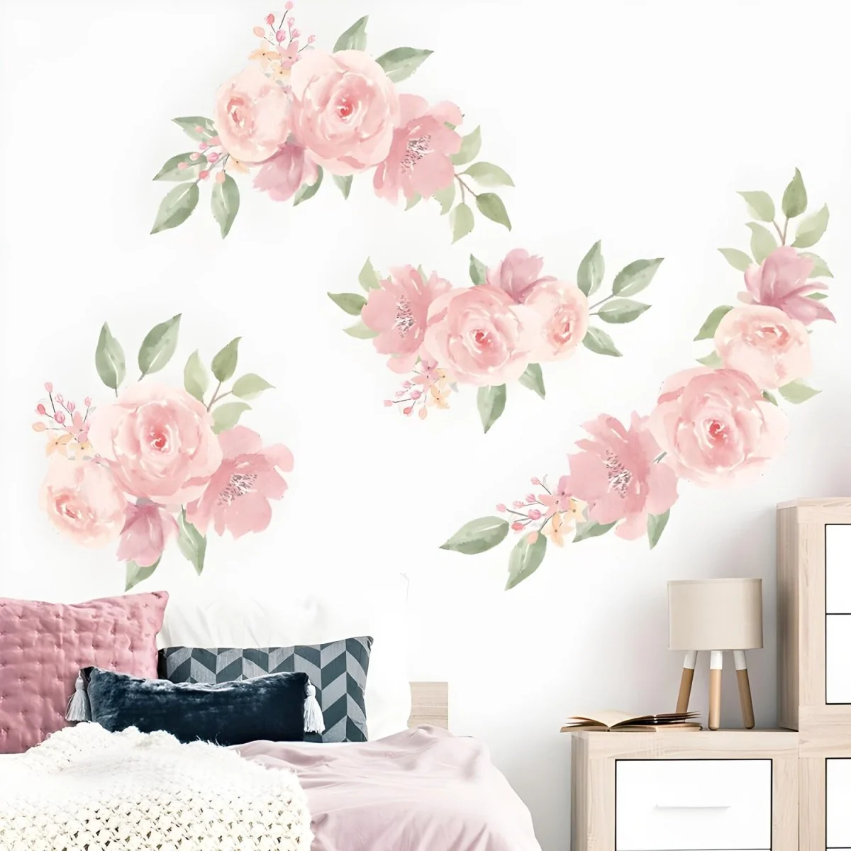 Samolepka na stenu Tapeta Pivónia-Typ2 68x75 cm, PVC