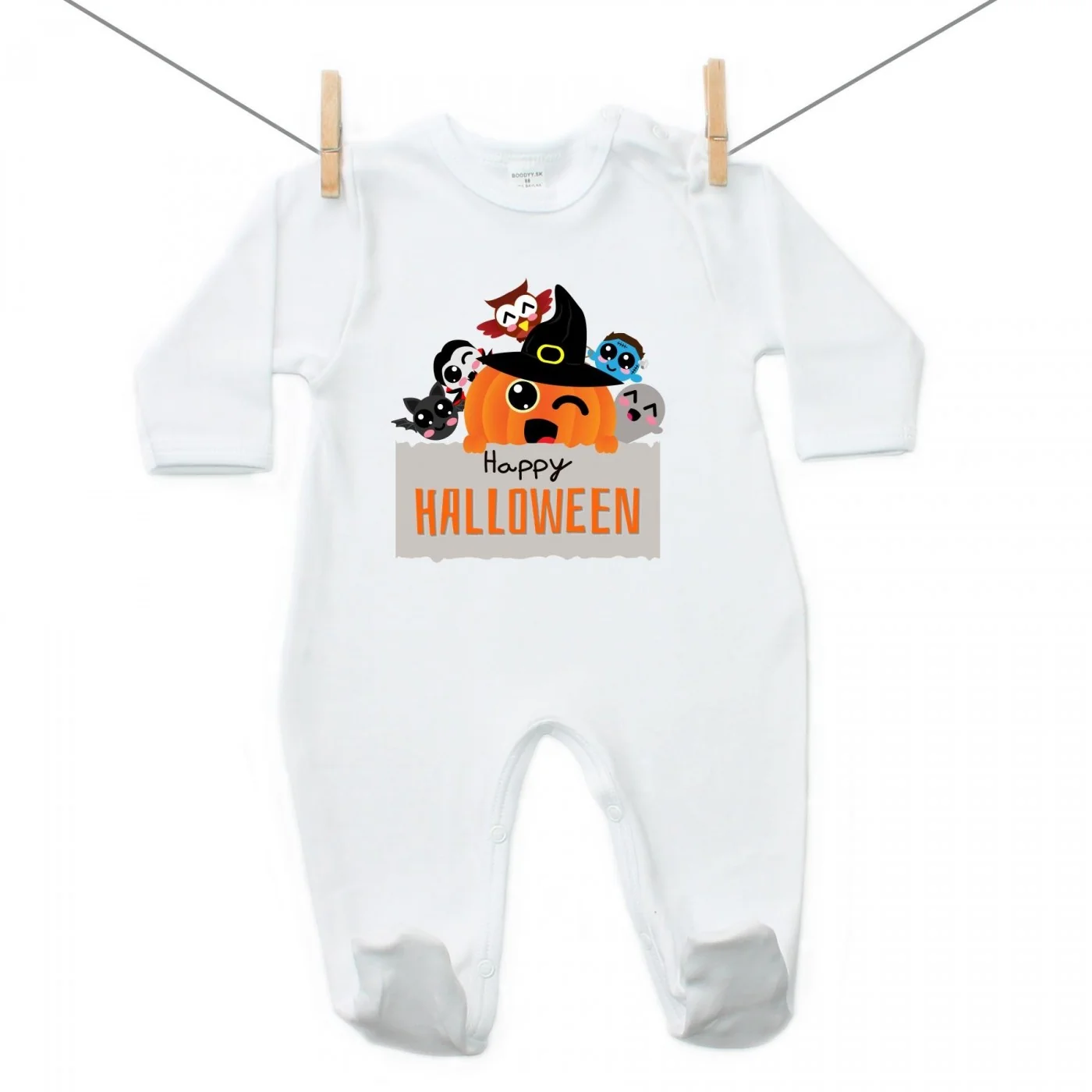 Boodyy Overal Happy Halloween Veľkosť: 80