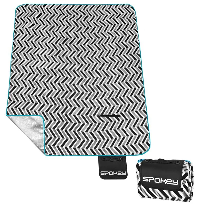 SPOKEY - PICNIC ZIGZAG Pikniková deka s popruhom 180 x 210 cm akryl