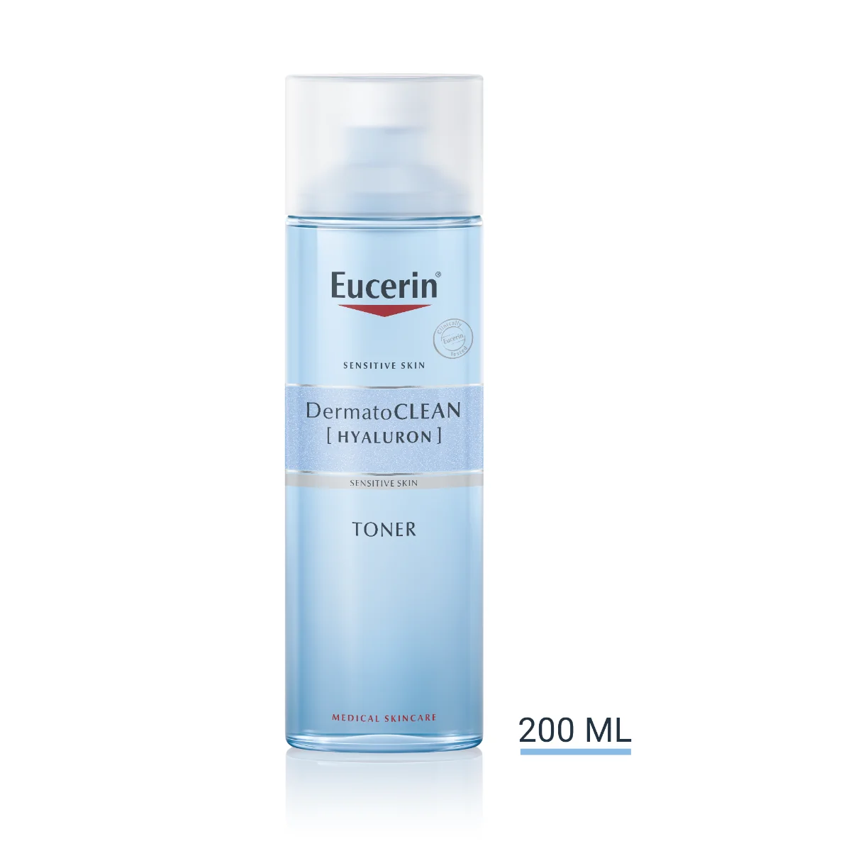 Eucerin DermatoCLEAN HYALURON TONER Čistiaca VODA 1×200 ml, citlivá pleť