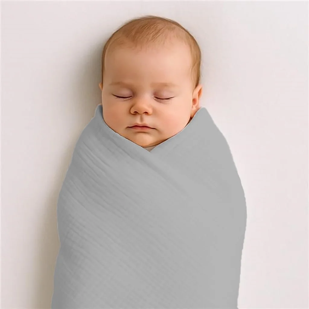 Mušelínová detská deka New Baby 70x100 cm grey , 20C59008
