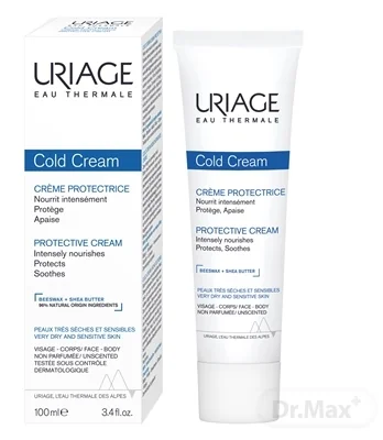 URIAGE Cold Cream ochranný krém na veľmi suchú pokožku (inov. 2024) 1x100 ml