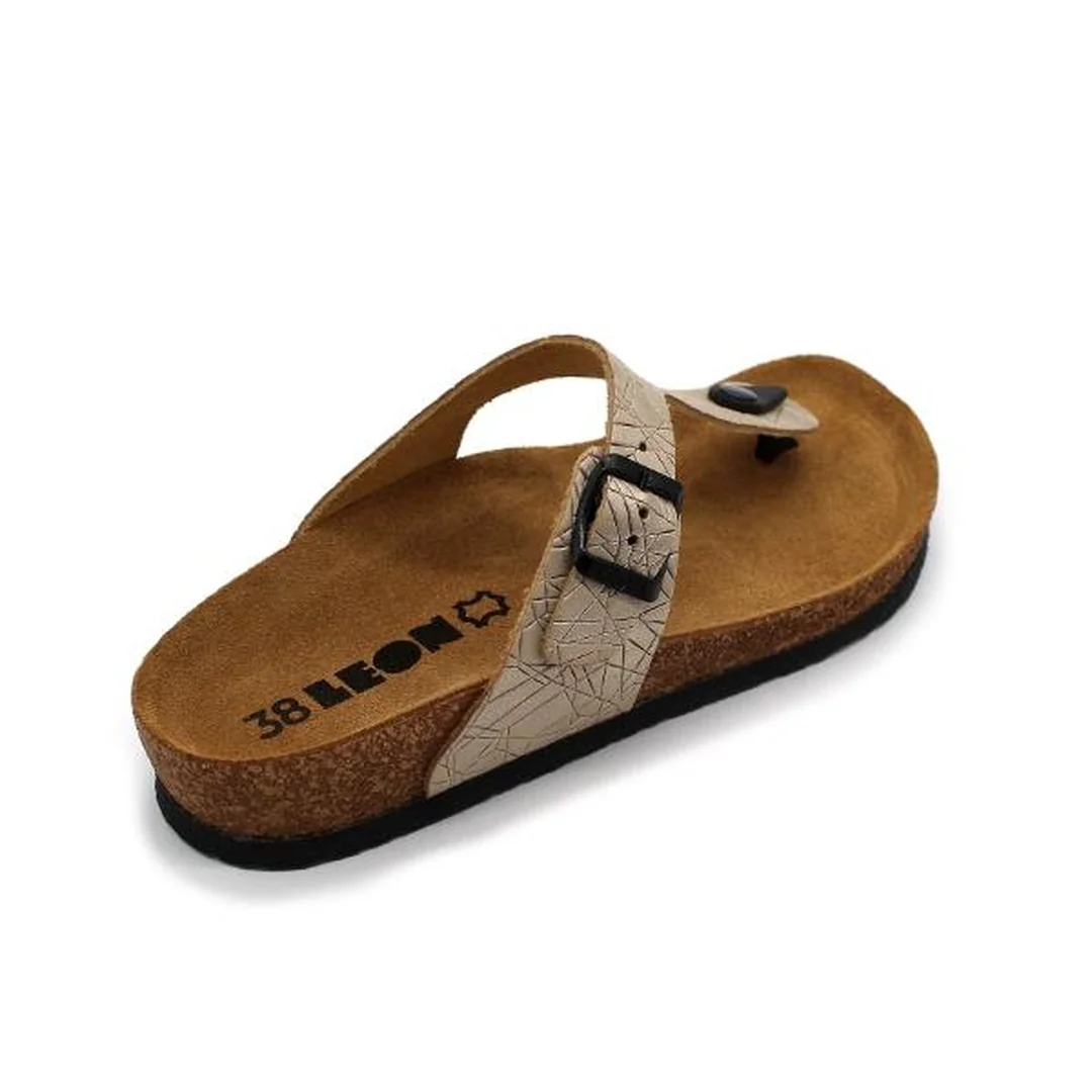 Leon 4080 Dámska zdravotná korková obuv 36 - 23,5cm, čierna, 2,0 cm