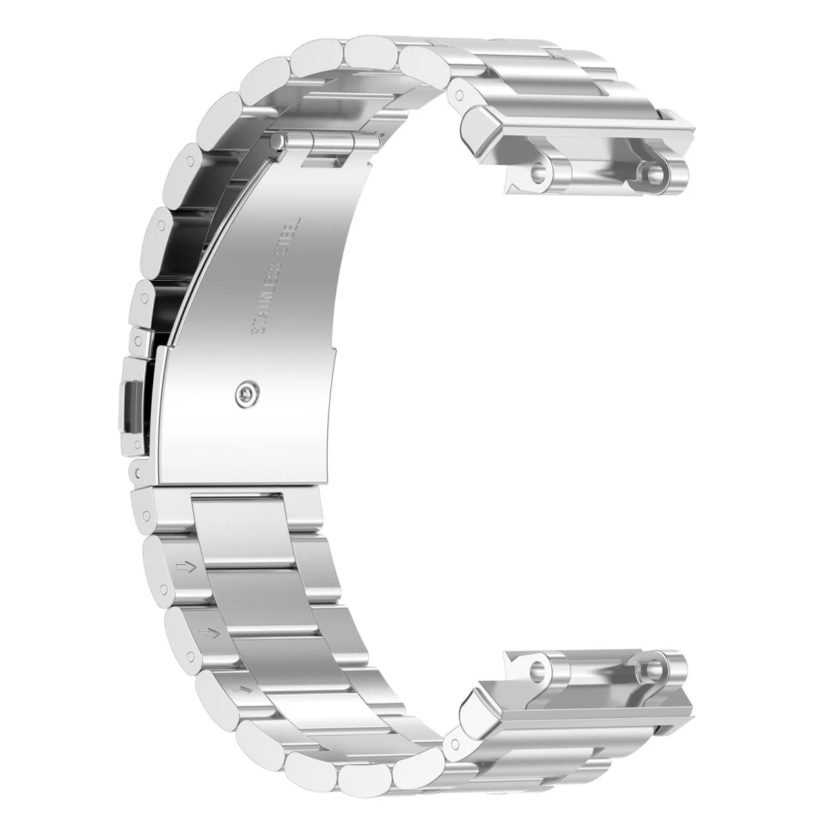 BStrap Stainless Steel remienok na Xiaomi Amazfit Active Edge silver