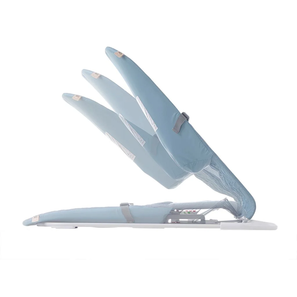 Lehátko pohupujúce ergonomické Baluu, od 0+ do 9kg, Lazuli Blue