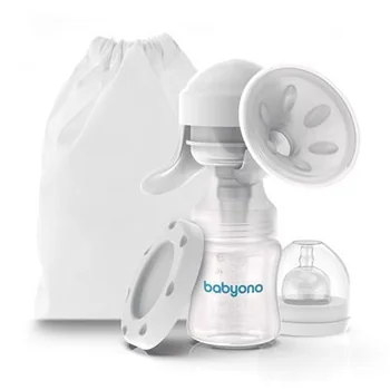 BabyOno Odsávačka materského mlieka manuálna Anatomy 1×1 ks, manuálna odsávačka mlieka 150 ml