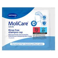 Molicare Skin čiapka so šampónom a kondicionérom