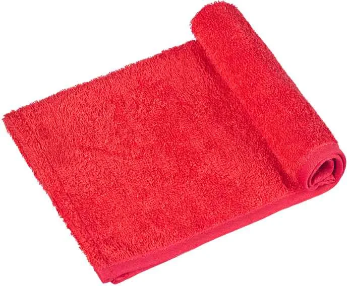Froté uterák 30x30 43/14 červený 1×1 ks, uterák