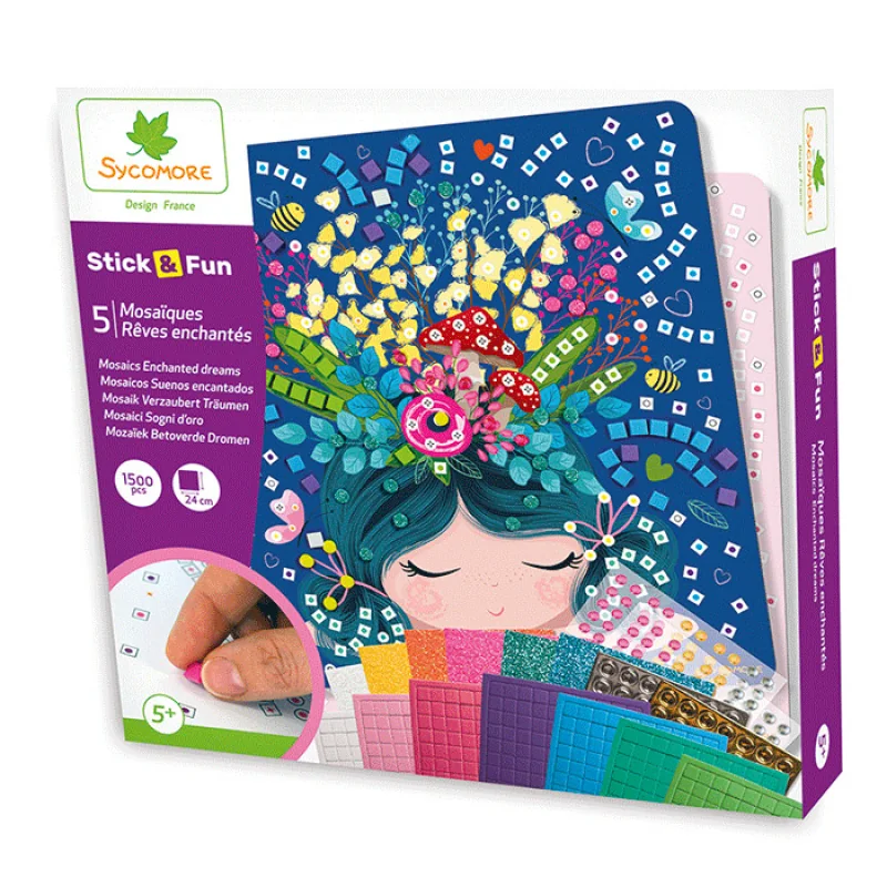 Stick & Fun - mozaika - kúzelné sny