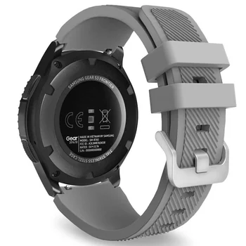 BStrap Silicone Sport remienok na Garmin Venu 2 gray