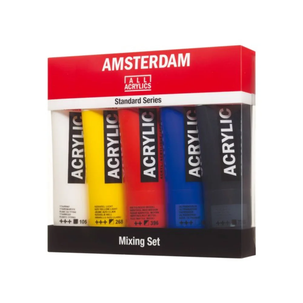 Akrylové farby AMSTERDAM 5x120ml-