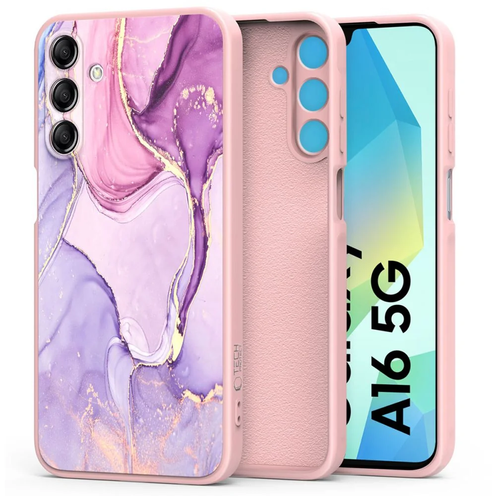 Tech-Protect Icon kryt na Samsung Galaxy A16 4G / 5G, marble