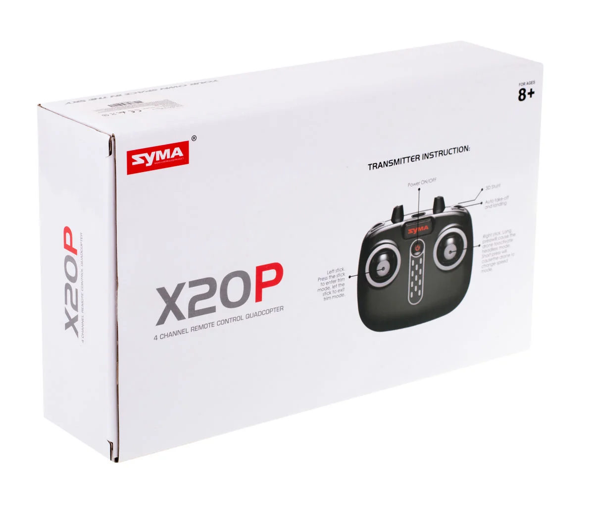 SYMA – mini dron s funkciou závisu, 2.4 GHz