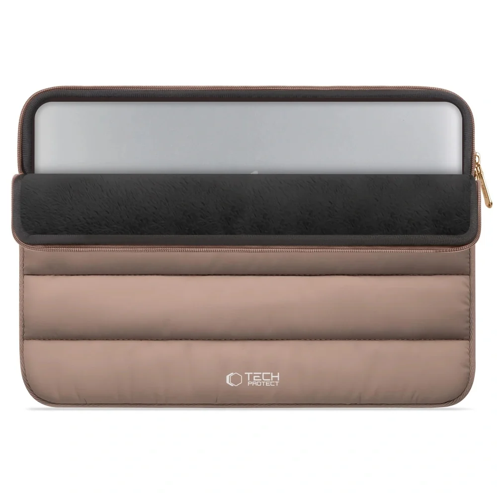 Tech-Protect Fluffy obal na notebook 13-14'', hnedý