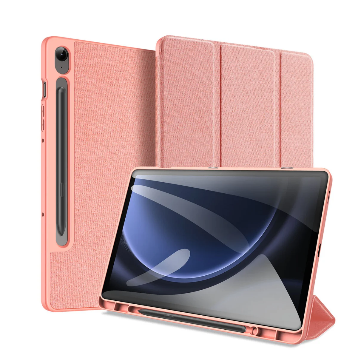 Dux Ducis Domo puzdro na Samsung Galaxy Tab S9 FE Plus ružové