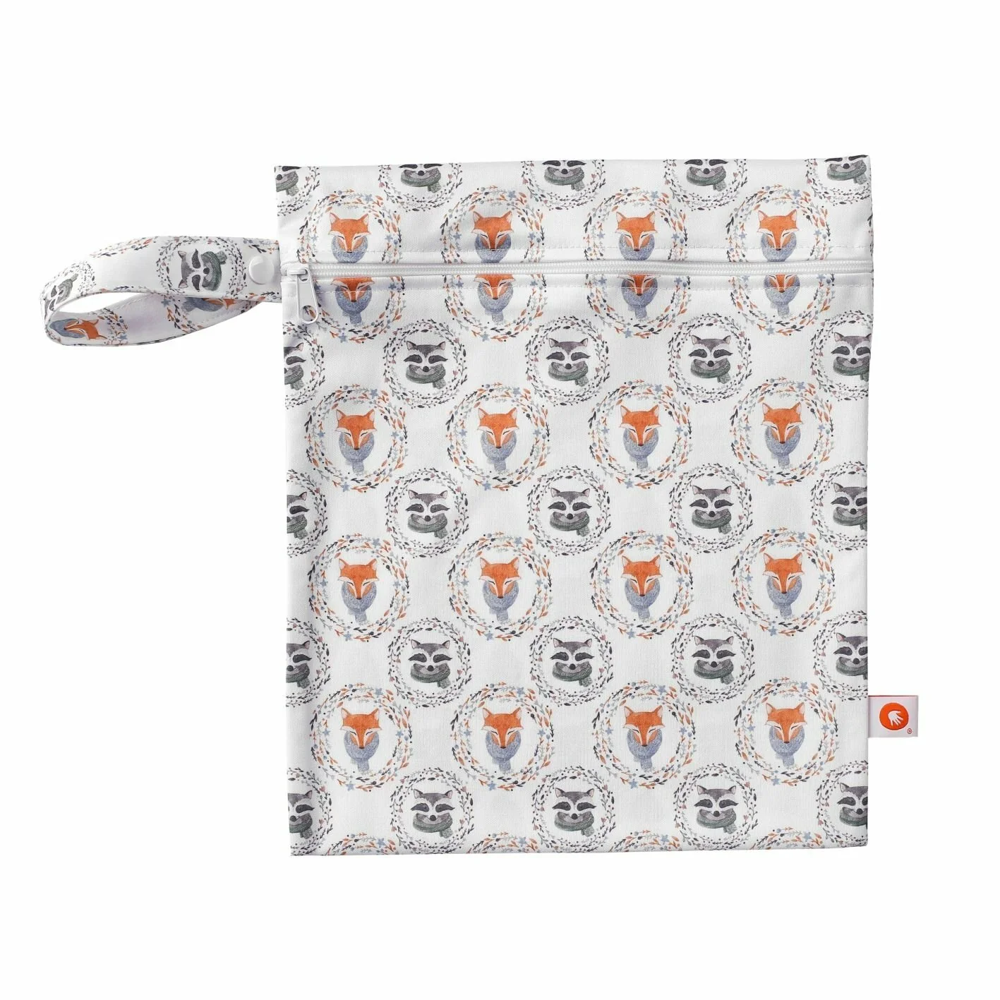 Kids Euroswan Nepremokavé vrecko na plienky S Fox & Raccoon 25×30 cm