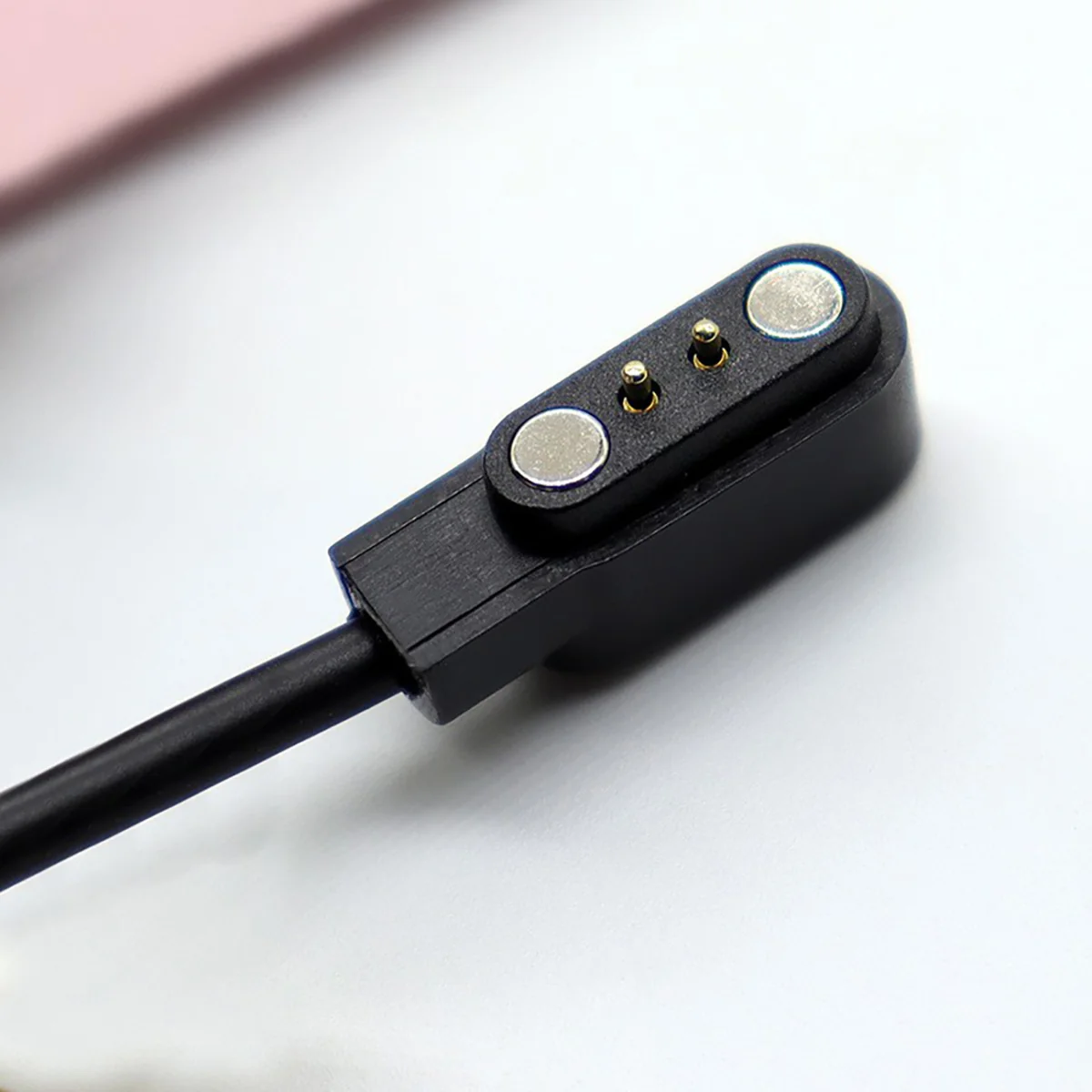MG Magnetic nabíjací kábel na Smart hodinky 2-pin 2.8mm 1m, čierny