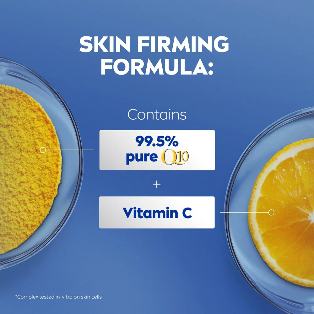 NIVEA Q10 + vitamín C 1×250 ml, telové mlieko