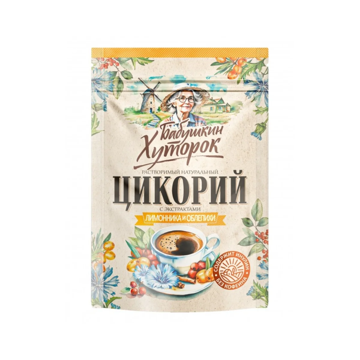 Čakanková káva s rakytníkom a citrónovou trávou - 100 g - Hutorok