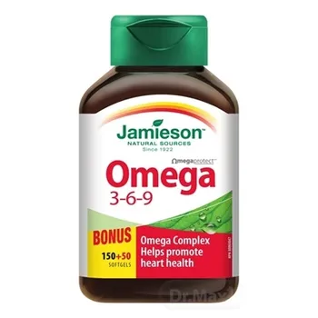 JAMIESON OMEGA 3-6-9 1×200 tbl, výživový doplnok