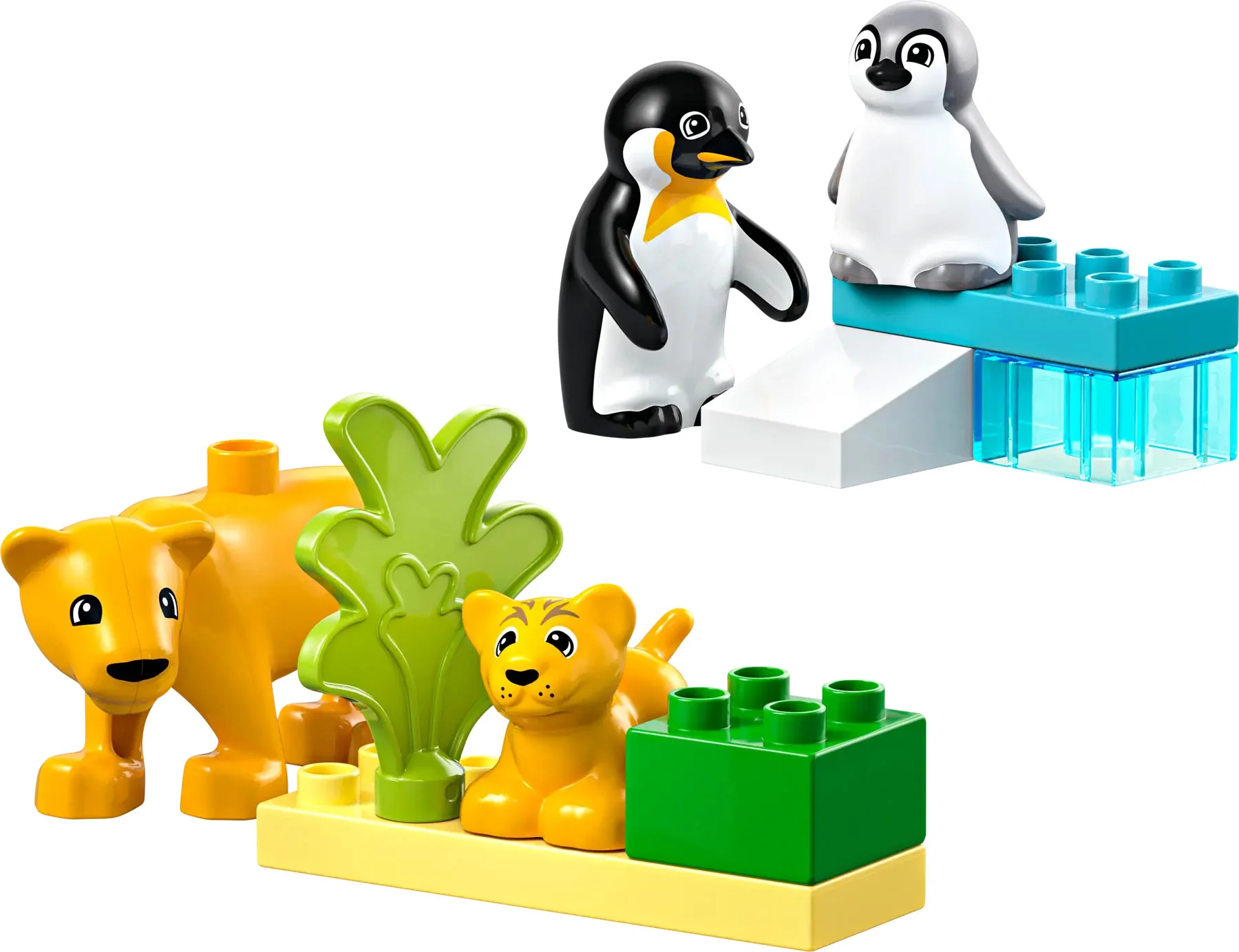 LEGO Rodinky divokých zvierat: Tučniaky a lev