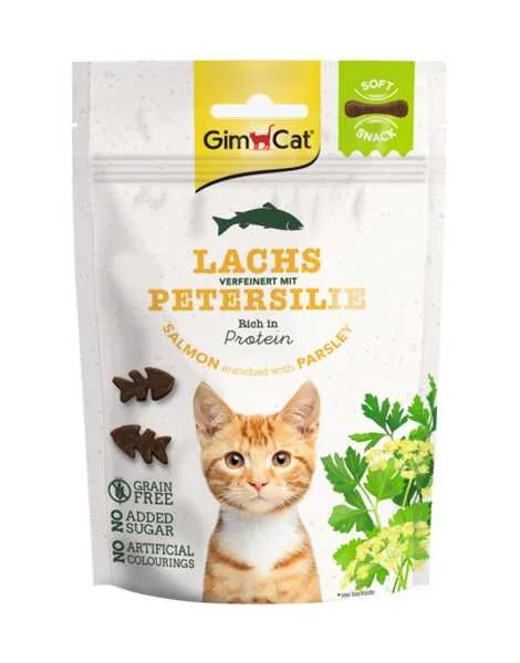 Gimcat Soft Snacks Losos s Petržlenom 1×60g