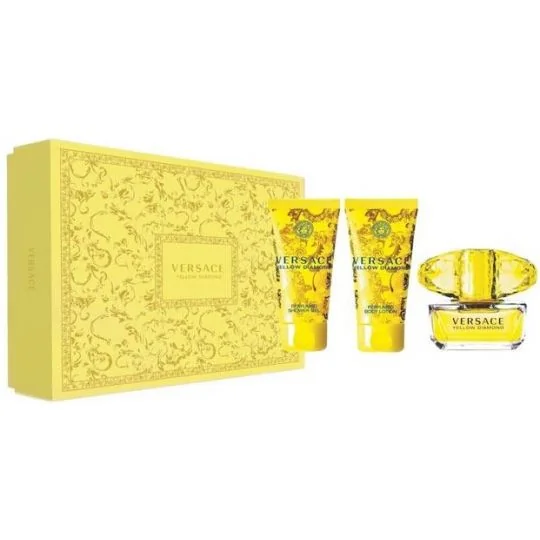 Versace Yellow Diamond Edt 50ml+Lot 50ml+Shg 50ml 1×1 ks