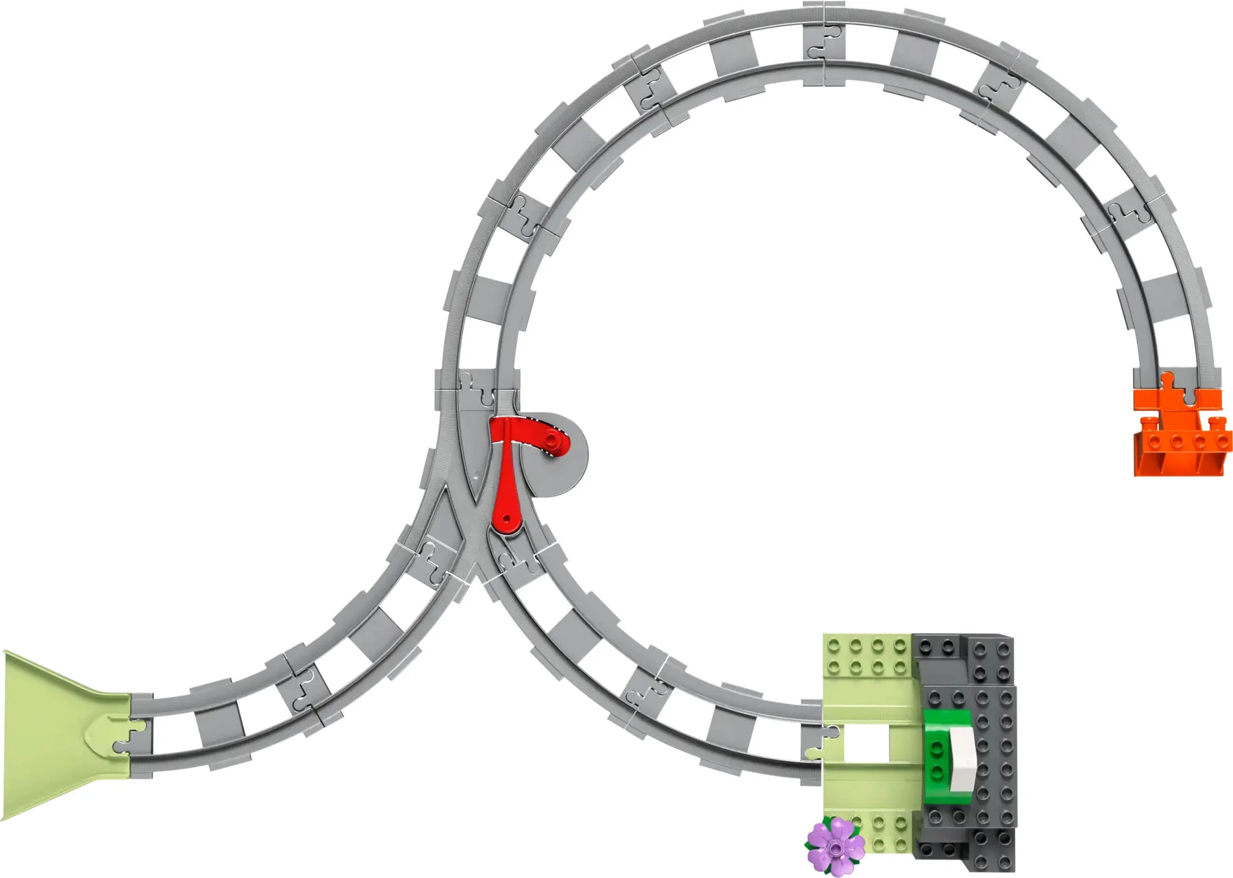 LEGO Železničný tunel a koľajnice - rozširujúci 10425