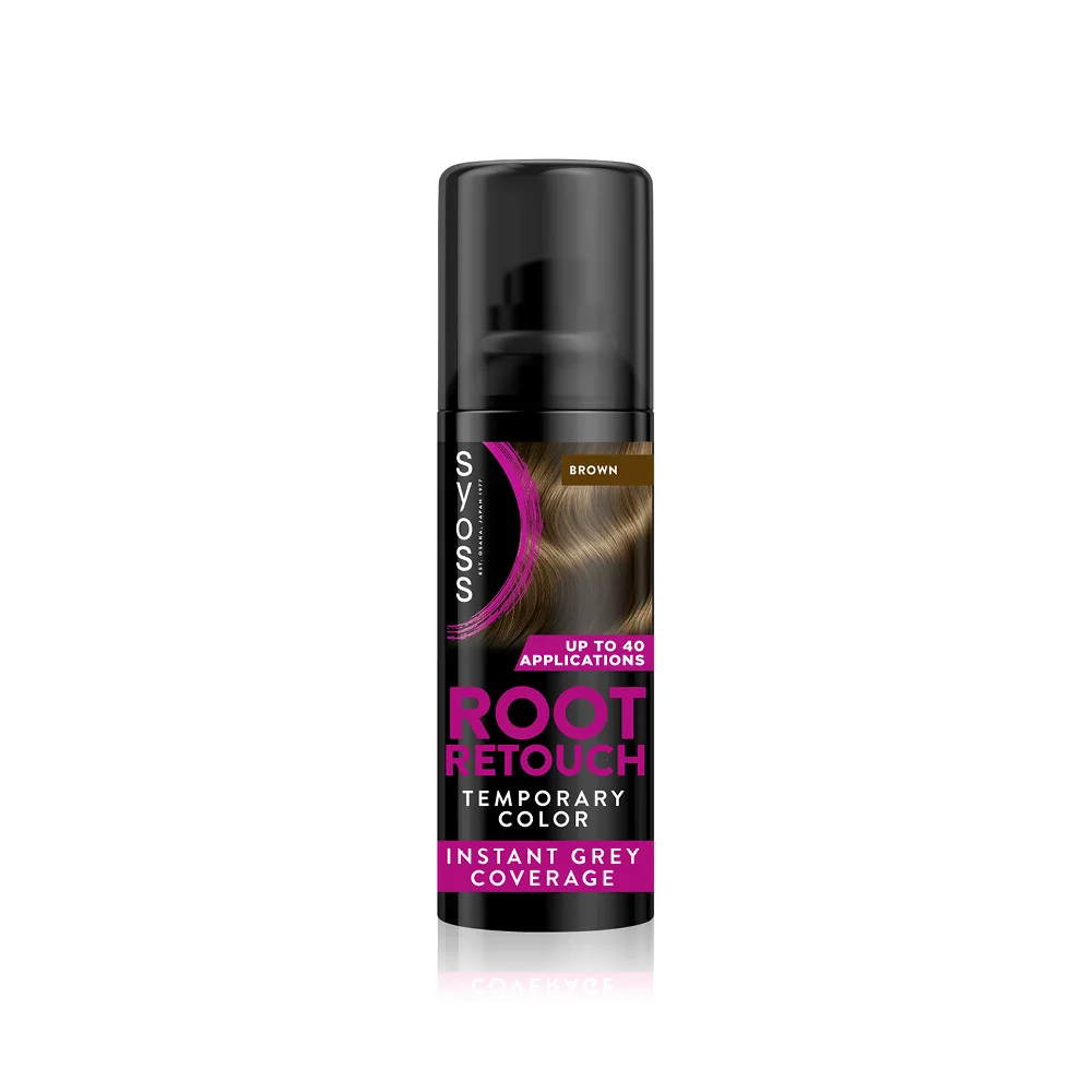 Syoss Root Retouch sprej na odrasty Hnedý 1×1 ks, sprej na odrasty