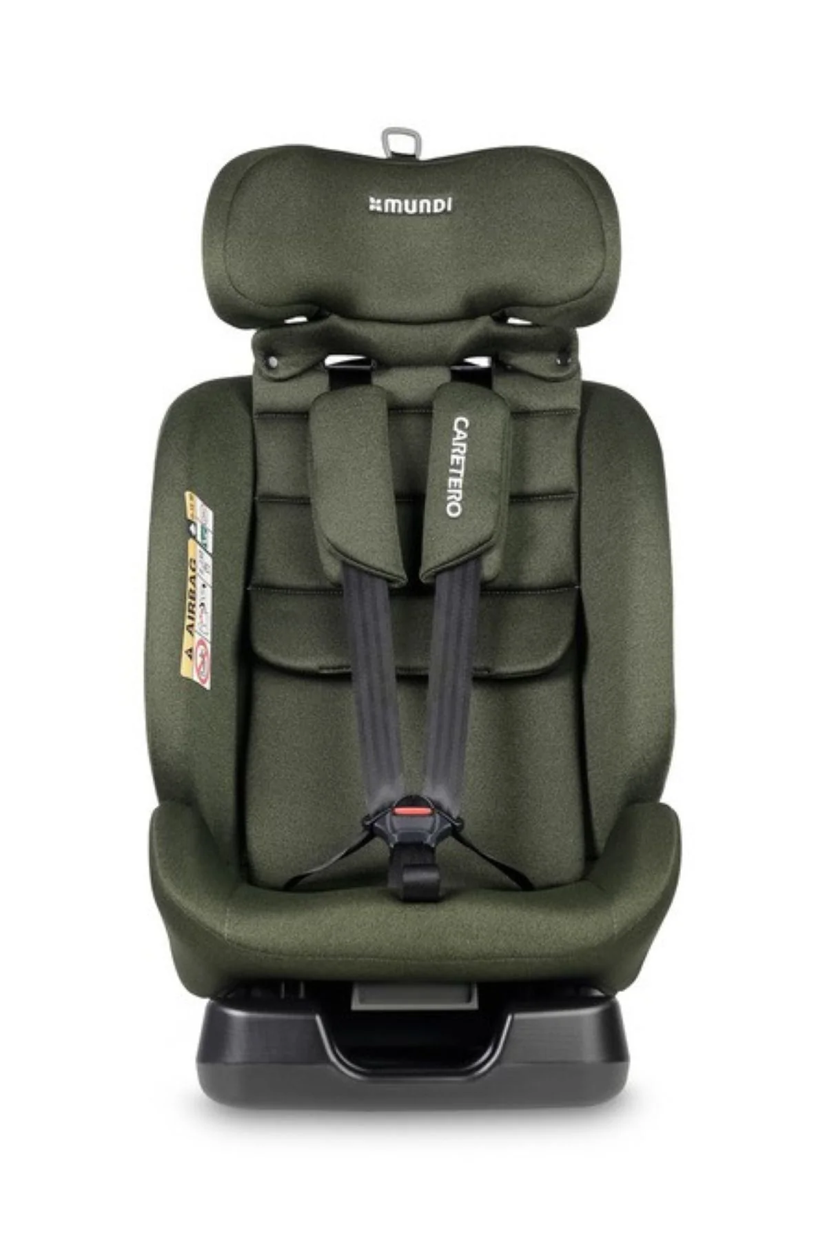 Detská autosedačka Mundi i-Size, khaki, 40–150 cm