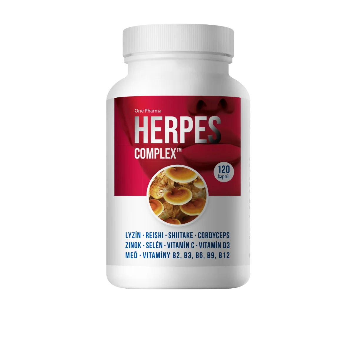 ONE PHARMA HERPES COMPLEX 120CPS 1×120 cps, výživový doplnok