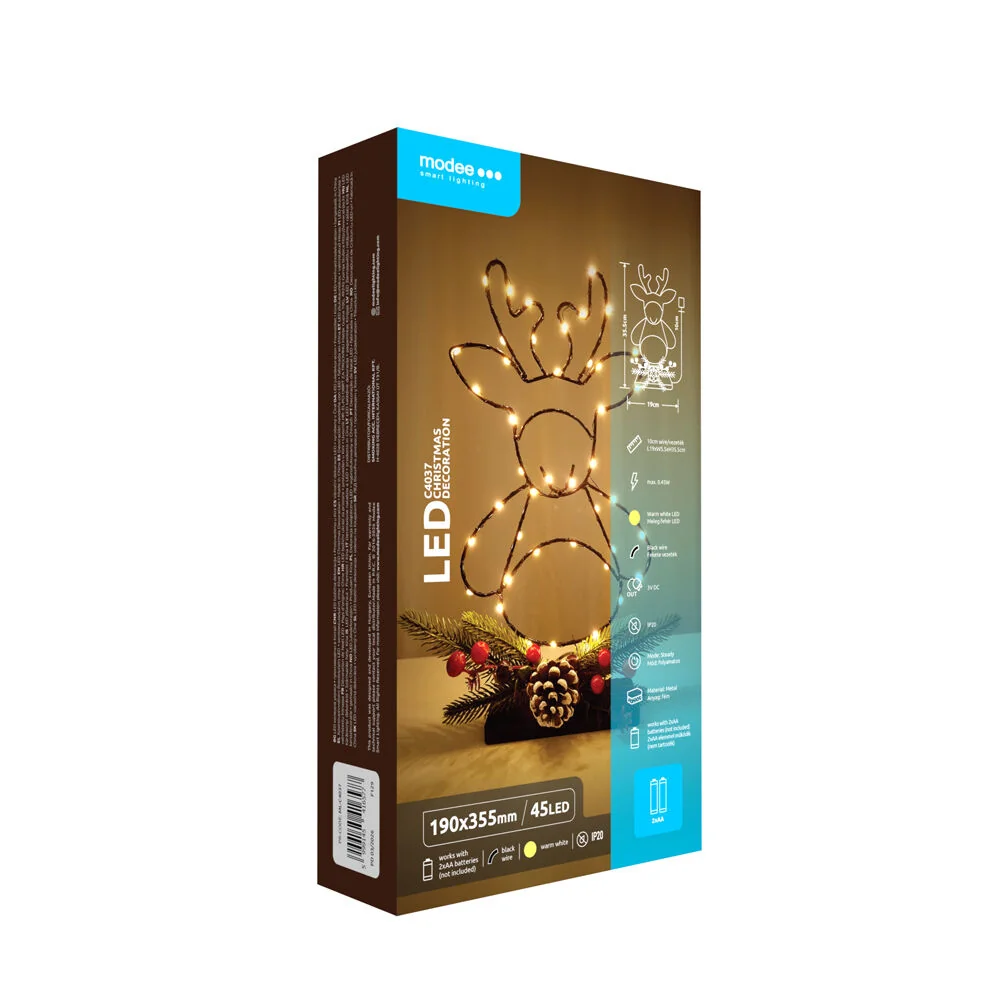 Modee Lighting LED dekorácia C4037 sob 2xAA batérie