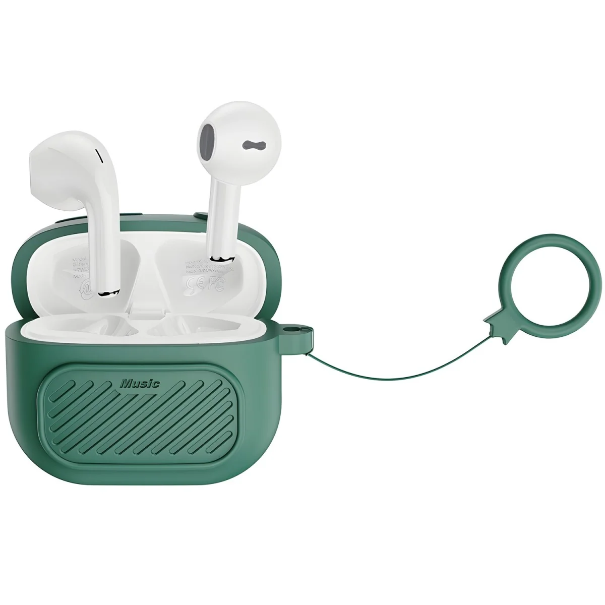 Bluetooth slúchadlá X26 TWS - zelená Bezdrôtové, vysokokvalitný zvuk